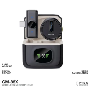 میکروفون یقه ای بی سیم گرین لاین مدل GM 88X GN88XMICTCBK